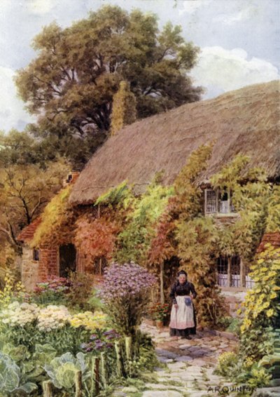 La cabaña de la abuela, Henley Common, cerca de Midhurst, Sussex de Alfred Robert Quinton