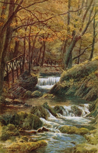 Groudle Glen, Isla de Man de Alfred Robert Quinton