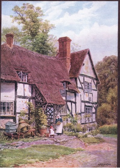 Havington, cerca de Evesham, Worcester, de Las Cabañas y la Vida Rural de Inglaterra publicado por Dent & Sons Limited de Alfred Robert Quinton