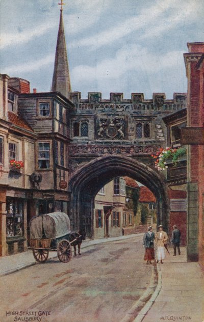 Puerta de la Calle Alta, Salisbury de Alfred Robert Quinton