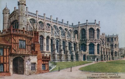 Claustros de herradura y Capilla de San Jorge, Windsor de Alfred Robert Quinton