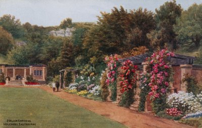 Jardines italianos, Holywell, Eastbourne de Alfred Robert Quinton