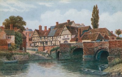 Puente del Rey Juan, Old Bear Inn, Tewkesbury de Alfred Robert Quinton