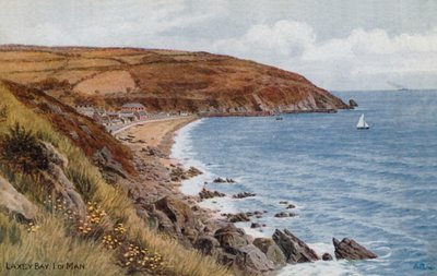 Bahía de Laxey, Isla de Man de Alfred Robert Quinton