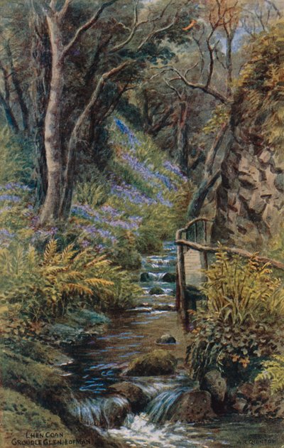Lhen Coan, Groudle Glen, Isla de Man de Alfred Robert Quinton