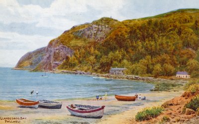 Bahía de Llanbedrog, Pwllheli de Alfred Robert Quinton