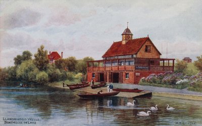 Llandrindod Wells, Casa de Botes en el Lago de Alfred Robert Quinton