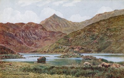 Llyn Llydaw y Snowdon de Alfred Robert Quinton