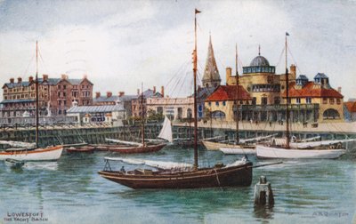 Lowestoft, la cuenca del yate de Alfred Robert Quinton