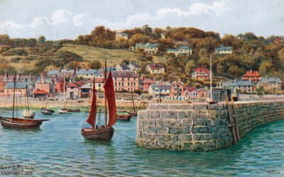 Lyme Regis, desde el Cobb de Alfred Robert Quinton