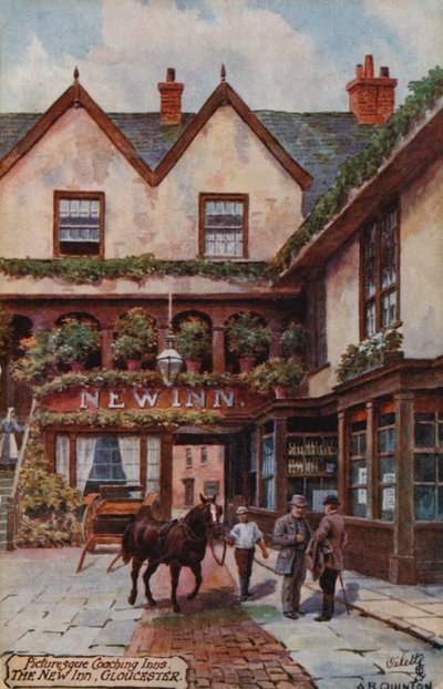 New Inn, Gloucester de Alfred Robert Quinton