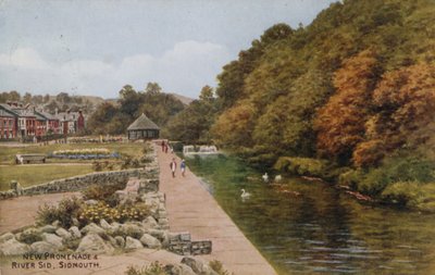 Nuevo Paseo y Río Sid, Sidmouth de Alfred Robert Quinton