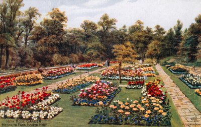 Nuevo Jardín de Rosas, Parque Hesketh, South Port de Alfred Robert Quinton