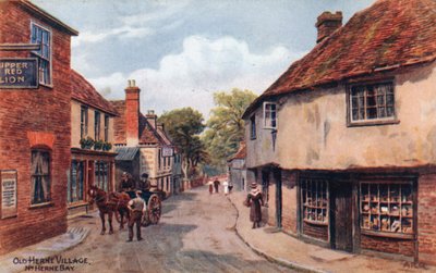 Viejo pueblo de Herne, cerca de Herne Bay de Alfred Robert Quinton