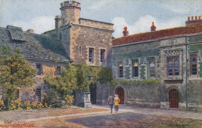 Patio Exterior, Colegio Winchester de Alfred Robert Quinton