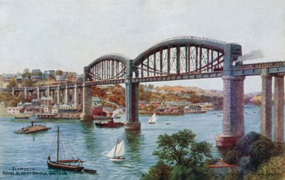 Plymouth, Puente Royal Albert, Saltash de Alfred Robert Quinton