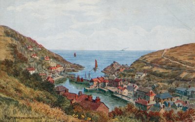 Polperro desde la Colina de Alfred Robert Quinton
