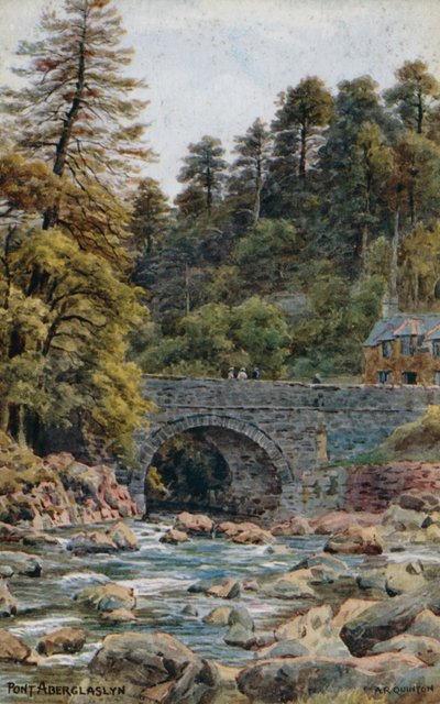 Puente Aberglaslyn de Alfred Robert Quinton