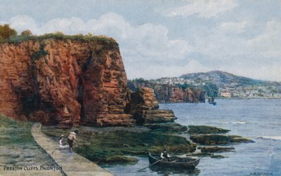 Acantilados de Preston, Paignton de Alfred Robert Quinton