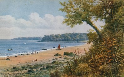 Vista del mar de Priory Bay, Isla de Wight de Alfred Robert Quinton