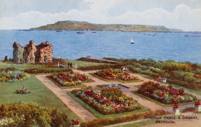 Castillo y jardines de Sandfoot, Weymouth de Alfred Robert Quinton