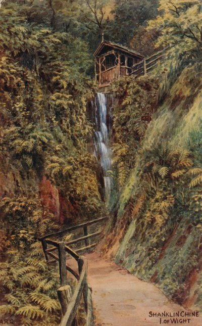 Shanklin Chine, Isla de Wight de Alfred Robert Quinton