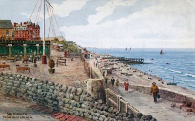 Sheringham, Paseo y Playa de Alfred Robert Quinton