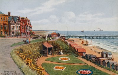 Southwold, Muelle y Jardín del Acantilado de Alfred Robert Quinton