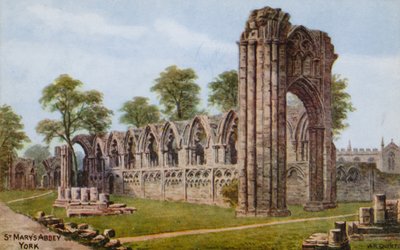 Abadía de Santa María, York de Alfred Robert Quinton