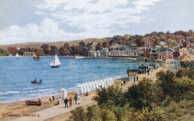 Swanage, mirando al sur de Alfred Robert Quinton