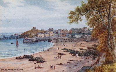 Tenby, desde las laderas de Alfred Robert Quinton
