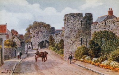 Tenby, Muros y Cinco Arcos de Alfred Robert Quinton
