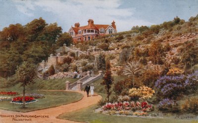 Terrazas, Jardines del Pabellón Spa, Felixstowe de Alfred Robert Quinton