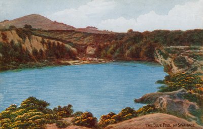 La piscina azul, cerca de Swanage de Alfred Robert Quinton