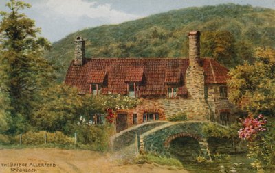 El puente, Allerford, cerca de Porlock de Alfred Robert Quinton