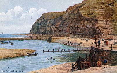 Los Acantilados, Staithes de Alfred Robert Quinton