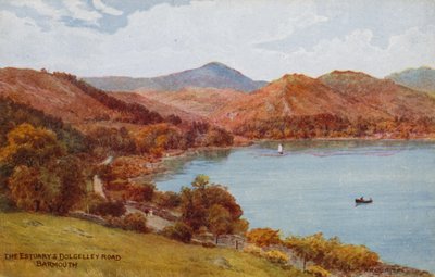 El estuario y la carretera de Dolgelley, Barmouth de Alfred Robert Quinton
