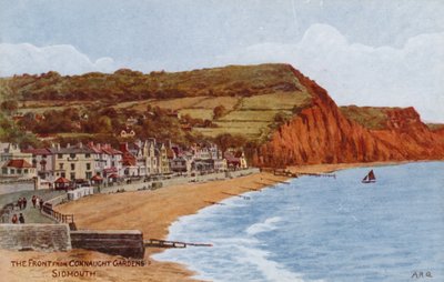 La Fachada desde Connaught Gardens, Sidmouth de Alfred Robert Quinton