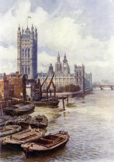 Las Casas del Parlamento de Alfred Robert Quinton