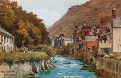 El Valle de Lyn, Lynmouth de Alfred Robert Quinton