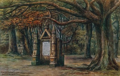 La piedra normanda, Abadía de Battle de Alfred Robert Quinton