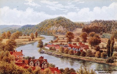El Severn, desde Castle Walk, Bridgnorth de Alfred Robert Quinton