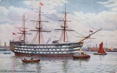 La Victoria, Puerto de Portsmouth de Alfred Robert Quinton