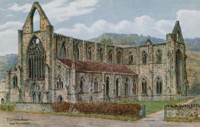 Abadía de Tintern, desde el suroeste de Alfred Robert Quinton
