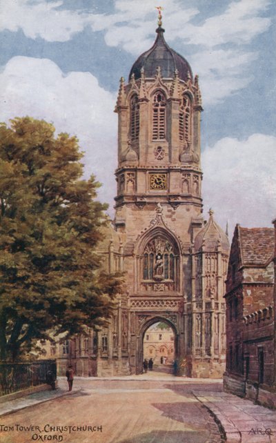 Torre Tom, Christchurch, Oxford de Alfred Robert Quinton