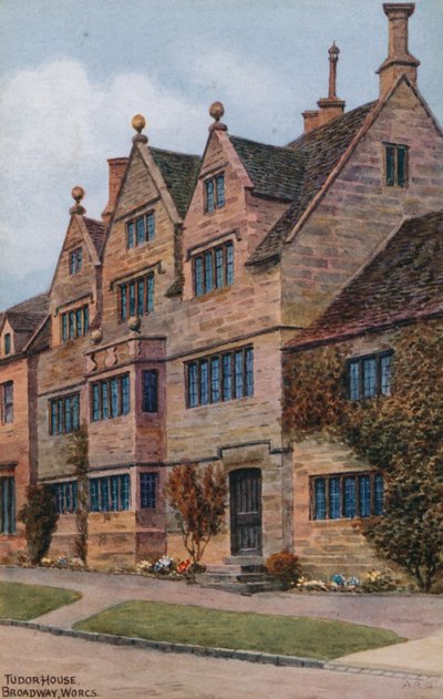Casa Tudor, Broadway, Worcs de Alfred Robert Quinton