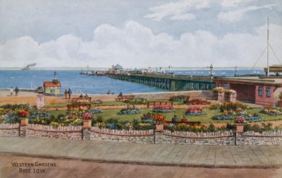 Jardines occidentales, Ryde IOW de Alfred Robert Quinton