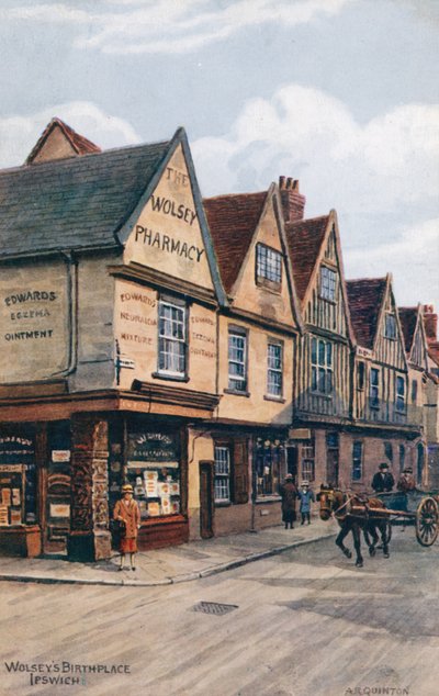Lugar de nacimiento de Wolsey, Ipswich de Alfred Robert Quinton