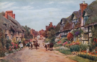 Pueblo de Wrye, Lancashire de Alfred Robert Quinton