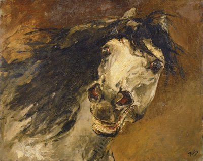 Cabeza de un caballo de Alfred Roll